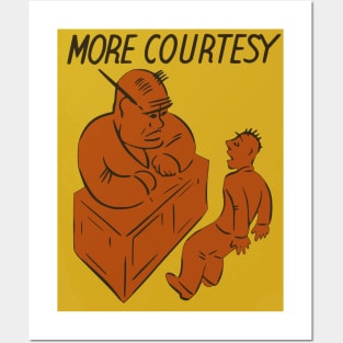 Vintage Behavioral Propaganda Poster Posters and Art